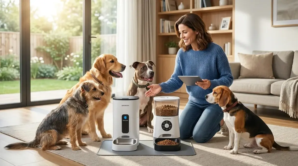 Best Automatic Pet Feeders for Multi-Pet Households: Microchip and Portion Control Options