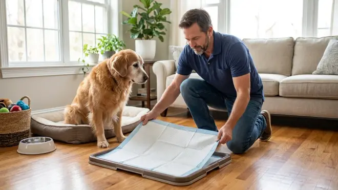 Can I use training pads for senior dogs with incontinence?