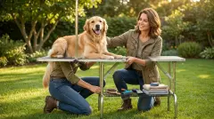 Understanding Dog Show Grooming Tables: Types, Features, and Setup
