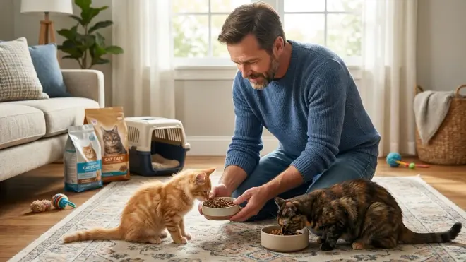 Can kittens eat adult cat food?