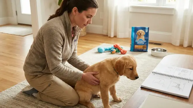Step 7: Monitor Your Puppy's Body Condition and Adjust