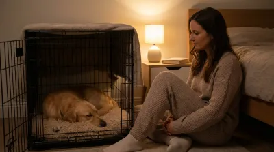 How to Crate Train a Dog to Sleep Through the Night Without Barking