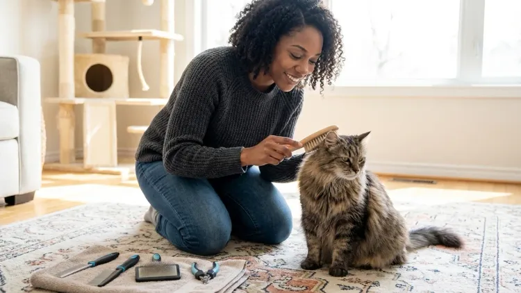 Grooming Across the Cat's Lifespan: Age-Specific Considerations