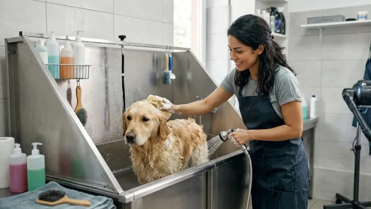 Step 3: The Show Bath—Technique Matters More Than Products