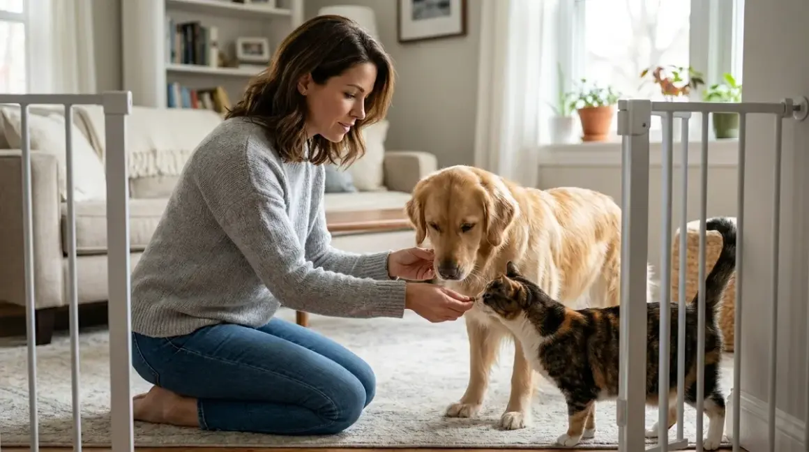 How to Introduce a New Cat to a Dog: Step-by-Step Desensitization Protocol