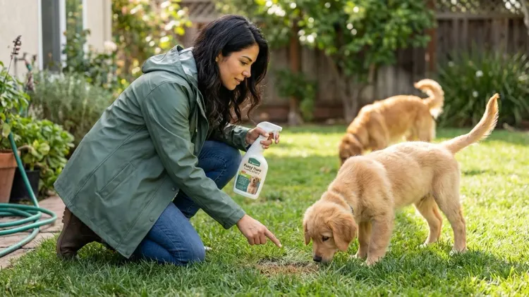 How NatureVet Potty Here Training Aid Spray Works