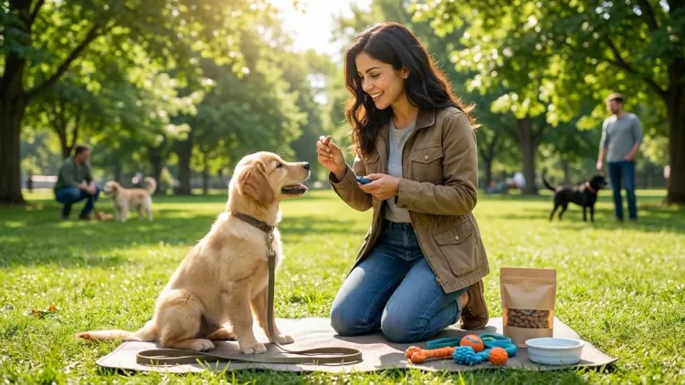 When should I start training my new dog?