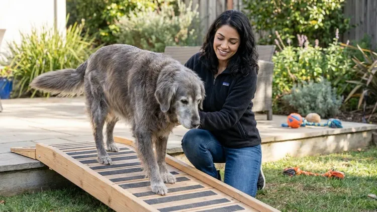 Can senior dog mobility issues be reversed or only managed?