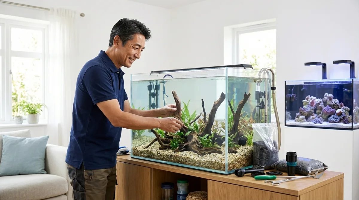 Complete Aquarium Setup Guide: Equipment, Cycles, and Species Selection for Freshwater and Saltwater Tanks